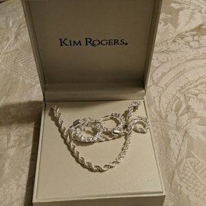 Necklace and earrings